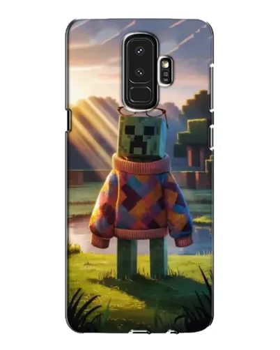 Чехол для Samsung Galaxy S9 Plus (G965) с картинкой «Крипер в свитере»