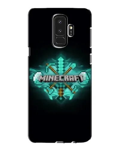 Чехол для Samsung Galaxy S9 Plus (G965) с картинкой «Minecraft Diamond лого»