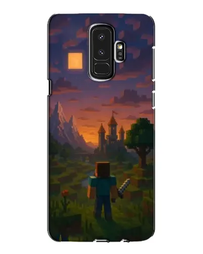 Чехол для Samsung Galaxy S9 Plus (G965) с картинкой «Стив у башни»