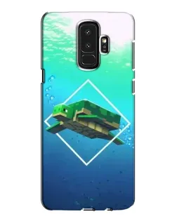 Чехол для Samsung Galaxy S9 Plus (G965) с картинкой «Черепаха Minecraft» Чехол для Samsung Galaxy S9 Plus (G965) с картинкой «Черепаха Minecraft»