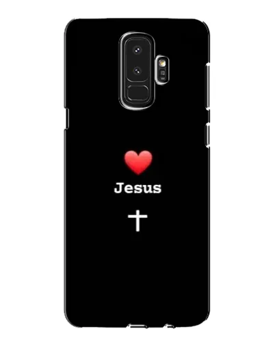 Чехол для Samsung Galaxy S9 Plus (G965) с картинкой «Сердце - Jesus» Чехол для Samsung Galaxy S9 Plus (G965) с картинкой «Сердце - Jesus»