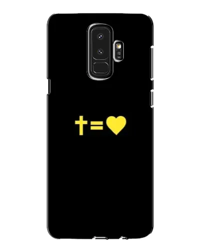 Чехол для Samsung Galaxy S9 Plus (G965) с картинкой «Сердце и Крест» Чехол для Samsung Galaxy S9 Plus (G965) с картинкой «Сердце и Крест»