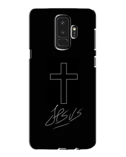 Чехол для Samsung Galaxy S9 Plus (G965) с картинкой «Графический крест Jesus» Чехол для Samsung Galaxy S9 Plus (G965) с картинкой «Графический крест Jesus»