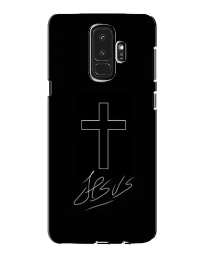 Чехол для Samsung Galaxy S9 Plus (G965) с картинкой «Графический крест Jesus» Чехол для Samsung Galaxy S9 Plus (G965) с картинкой «Графический крест Jesus»