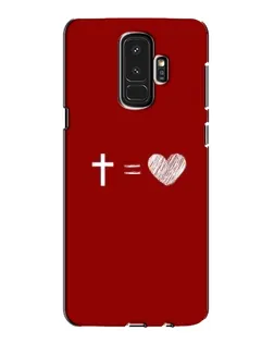 Чехол для Samsung Galaxy S9 Plus (G965) с картинкой «Уравнение любви» Чехол для Samsung Galaxy S9 Plus (G965) с картинкой «Уравнение любви»