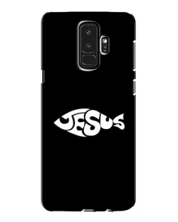 Чехол для Samsung Galaxy S9 Plus (G965) с картинкой «Рыба Jesus» Чехол для Samsung Galaxy S9 Plus (G965) с картинкой «Рыба Jesus»