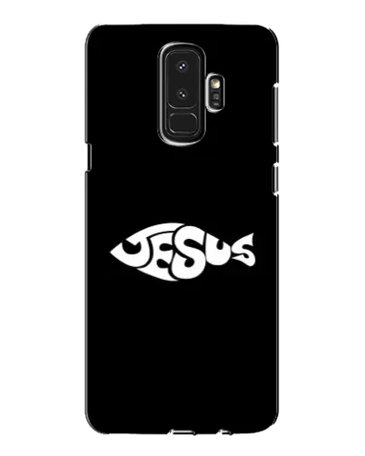 Чехол для Samsung Galaxy S9 Plus (G965) с картинкой «Рыба Jesus» Чехол для Samsung Galaxy S9 Plus (G965) с картинкой «Рыба Jesus»