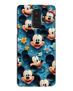 Чехол для Samsung Galaxy S9 Plus (G965) с картинкой «Паттерн Микки и Минни»