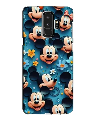 Чехол для Samsung Galaxy S9 Plus (G965) с картинкой «Паттерн Микки и Минни»