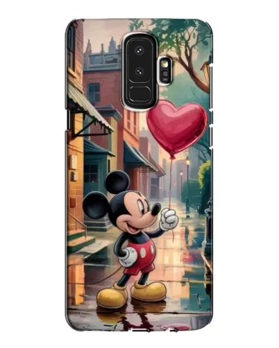 Чехол для Samsung Galaxy S9 Plus (G965) с картинкой «Микки и шарик-сердце»