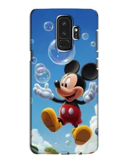 Чехол для Samsung Galaxy S9 Plus (G965) с картинкой «Mickey и мыльные пузыри»