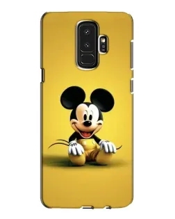 Чехол для Samsung Galaxy S9 Plus (G965) с картинкой «Микки на желтом»