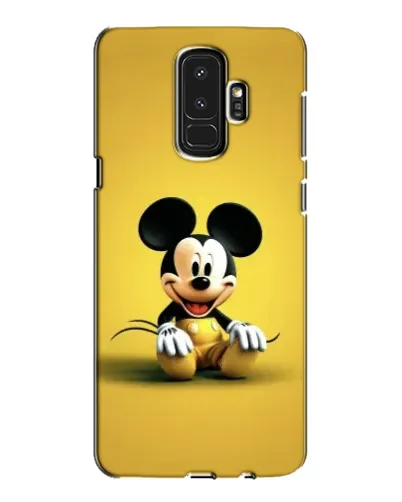 Чехол для Samsung Galaxy S9 Plus (G965) с картинкой «Микки на желтом»