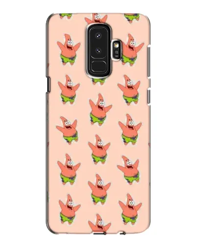 Чехол для Samsung Galaxy S9 Plus (G965) с картинкой «Патрик Стар паттерн»