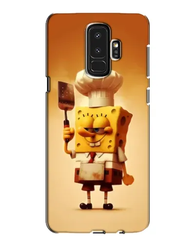 Чехол для Samsung Galaxy S9 Plus (G965) с картинкой «Губка Боб повар»