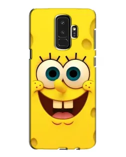 Чехол для Samsung Galaxy S9 Plus (G965) с картинкой «Губка Боб улыбка»