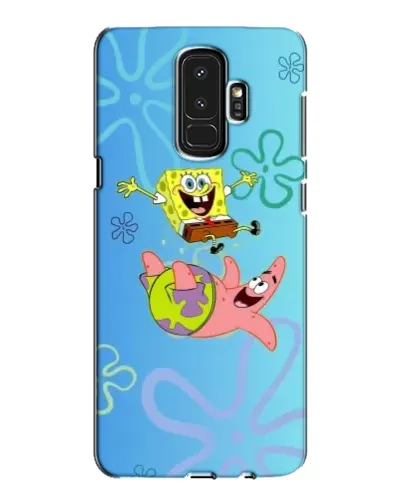 Чехол для Samsung Galaxy S9 Plus (G965) с картинкой «Спанч Боб и Патрик»
