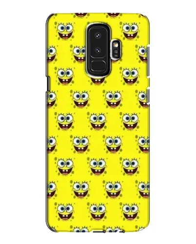 Чехол для Samsung Galaxy S9 Plus (G965) с картинкой «Паттерн Губка Боб»