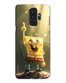 Чехол для Samsung Galaxy S9 Plus (G965) с картинкой «Сияющий Спанч Боб»