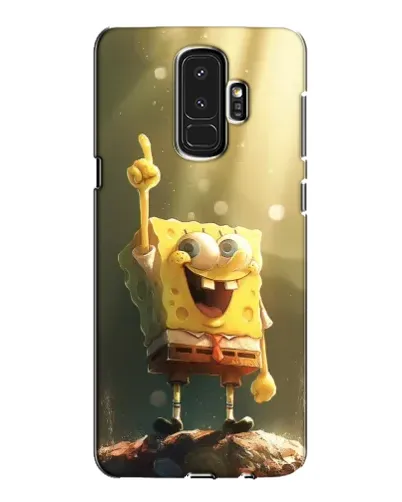 Чехол для Samsung Galaxy S9 Plus (G965) с картинкой «Сияющий Спанч Боб»