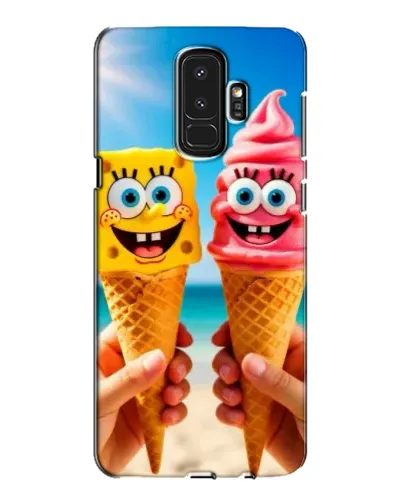 Чехол для Samsung Galaxy S9 Plus (G965) с картинкой «Спанч Боб мороженое»