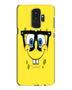 Чехол для Samsung Galaxy S9 Plus (G965) с картинкой «Минималистичный Спанч Боб» Чехол для Samsung Galaxy S9 Plus (G965) с картинкой «Минималистичный Спанч Боб»