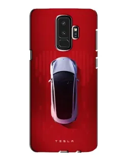 Чохол для Samsung Galaxy S9 Plus (G965) з картинкою «Tesla Top View»