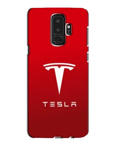 Чехол для Samsung Galaxy S9 Plus (G965) с картинкой «Tesla Red Classic»