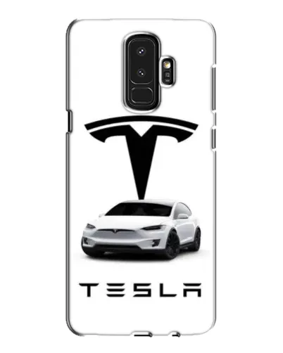 Чехол для Samsung Galaxy S9 Plus (G965) с картинкой «Tesla White Style»