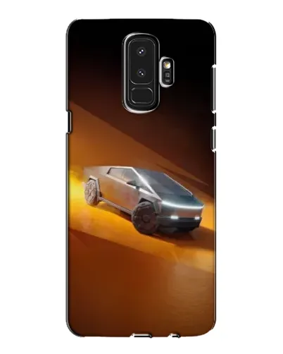Чехол для Samsung Galaxy S9 Plus (G965) с картинкой «Cybertruck в пустыне»