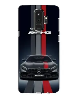 Чохол для Samsung Galaxy S9 Plus (G965) з картинкою «Mercedes — білий карбон»