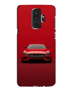 Чехол для Samsung Galaxy S9 Plus (G965) с картинкой «Красный Mercedes AMG»