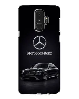 Чехол для Samsung Galaxy S9 Plus (G965) с картинкой «Mercedes — решетка радиатора»