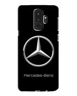 Чехол для Samsung Galaxy S9 Plus (G965) с картинкой «Mercedes Silver Logo»