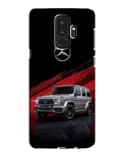Чехол для Samsung Galaxy S9 Plus (G965) с картинкой «Mercedes G-Class красный»
