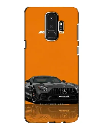 Чехол для Samsung Galaxy S9 Plus (G965) с картинкой «Оранжевый Mercedes AMG» Чехол для Samsung Galaxy S9 Plus (G965) с картинкой «Оранжевый Mercedes AMG»