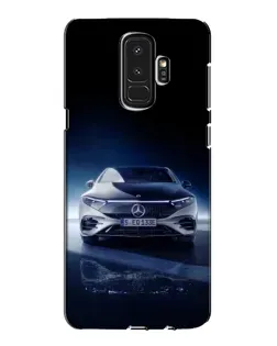 Чехол для Samsung Galaxy S9 Plus (G965) с картинкой «Ночной Mercedes EQ»
