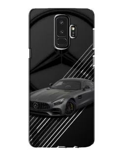 Чехол для Samsung Galaxy S9 Plus (G965) с картинкой «Mercedes AMG — графика»