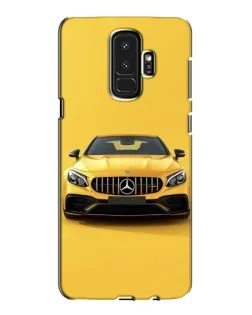 Чехол для Samsung Galaxy S9 Plus (G965) с картинкой «Желтый Mercedes GT»