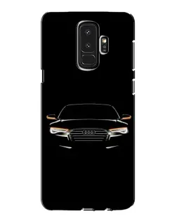 Чехол для Samsung Galaxy S9 Plus (G965) с картинкой «Audi — ночной контур»