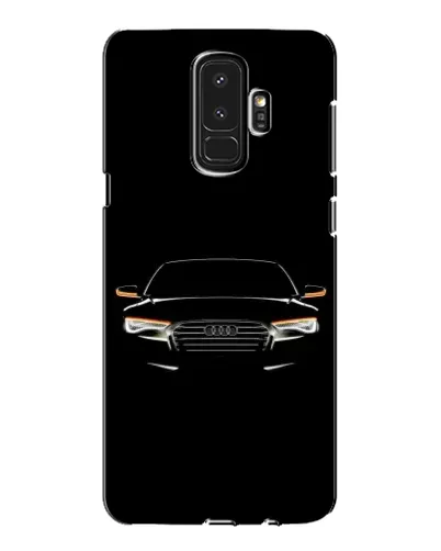 Чехол для Samsung Galaxy S9 Plus (G965) с картинкой «Audi — ночной контур»