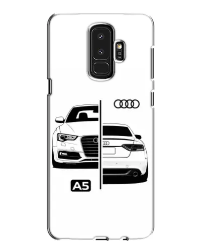 Чехол для Samsung Galaxy S9 Plus (G965) с картинкой «Audi — контрастный дизайн»