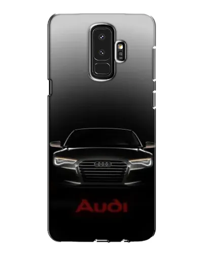 Чехол для Samsung Galaxy S9 Plus (G965) с картинкой «Audi — градиентный контур»