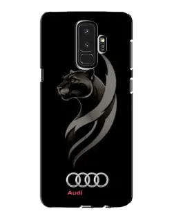 Чехол для Samsung Galaxy S9 Plus (G965) с картинкой «Графика — пантера и Audi»