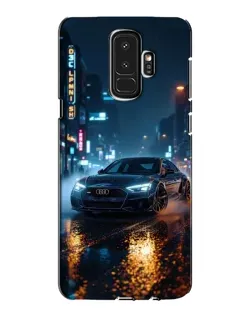 Чехол для Samsung Galaxy S9 Plus (G965) с картинкой «Ночной город и Audi»