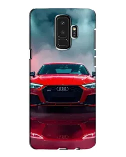 Чехол для Samsung Galaxy S9 Plus (G965) с картинкой «Audi RS — красный стиль»