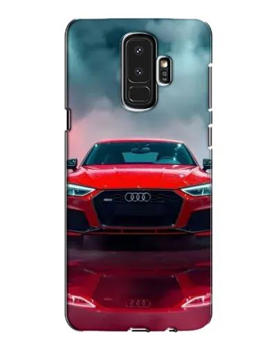 Чехол для Samsung Galaxy S9 Plus (G965) с картинкой «Audi RS — красный стиль»
