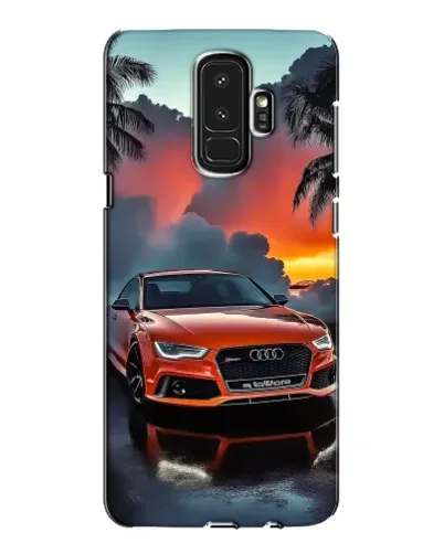 Чехол для Samsung Galaxy S9 Plus (G965) с картинкой «Audi — закат»