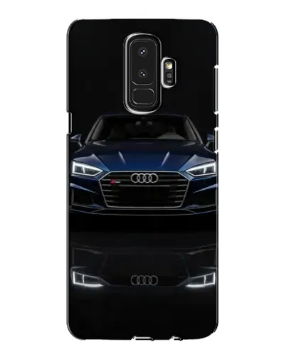 Чехол для Samsung Galaxy S9 Plus (G965) с картинкой «Audi — ночное отражение»