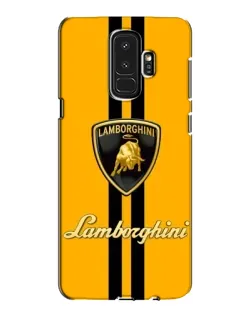 Чохол для Samsung Galaxy S9 Plus (G965) з картинкою «Lamborghini Stripe жовтий»